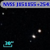 NVSS J151155+254127