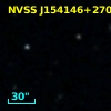 NVSS J154146+270556