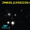 2MASS J15502220+2811142