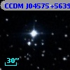 CCDM J04575+5639AB