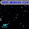 NVSS J050143+534141