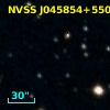 NVSS J045854+550842