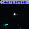 2MASS J17470503+3321291