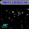 2MASX J18361244+3145357