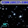 CCDM J18527+3301A