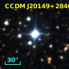 CCDM J20149+2840AB
