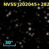 NVSS J202045+282700