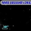 NVSS J151147+281250
