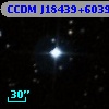 CCDM J18439+6039AB