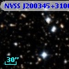 NVSS J200345+310623