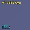V* V551 Cyg