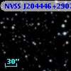 NVSS J204446+290735