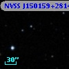 NVSS J150159+281445