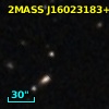 2MASS J16023183+3303340