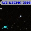NSC J160346+330306