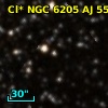 Cl* NGC 6205     AJ      55
