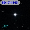 BD+74   843