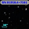 WN B1950.4+7501