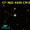 Cl* NGC 6205     CM       9