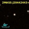 2MASS J20442443+7813442