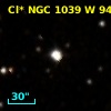 Cl* NGC 1039      W     940