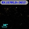 RX J1705.9+3657
