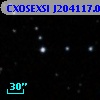 CXOSEXSI J204117.0+771533