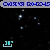 CXOSEXSI J204234.5+772023
