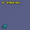 V* V968 Her