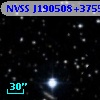 NVSS J190508+375536