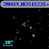 2MASX J02515225+4130369