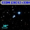 CCDM J20212+3304A