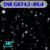 SNR G074.3-08.4