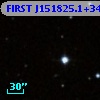 FIRST J151825.1+340549