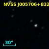 NVSS J005706+832322