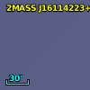 2MASS J16114223+3629284