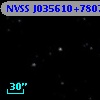 NVSS J035610+780701