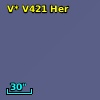 V* V421 Her