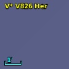 V* V826 Her