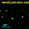 NVSS J181303+420204