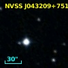 NVSS J043209+751330