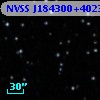 NVSS J184300+402330