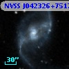 NVSS J042326+751743