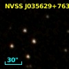 NVSS J035629+763742