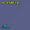 V* V586 Lyr