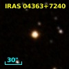 IRAS F04363+7240