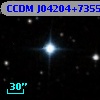 CCDM J04204+7355B
