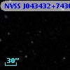 NVSS J043432+743656