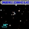 [MJD95] J200421.42+353848.9