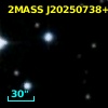2MASS J20250738+3449566